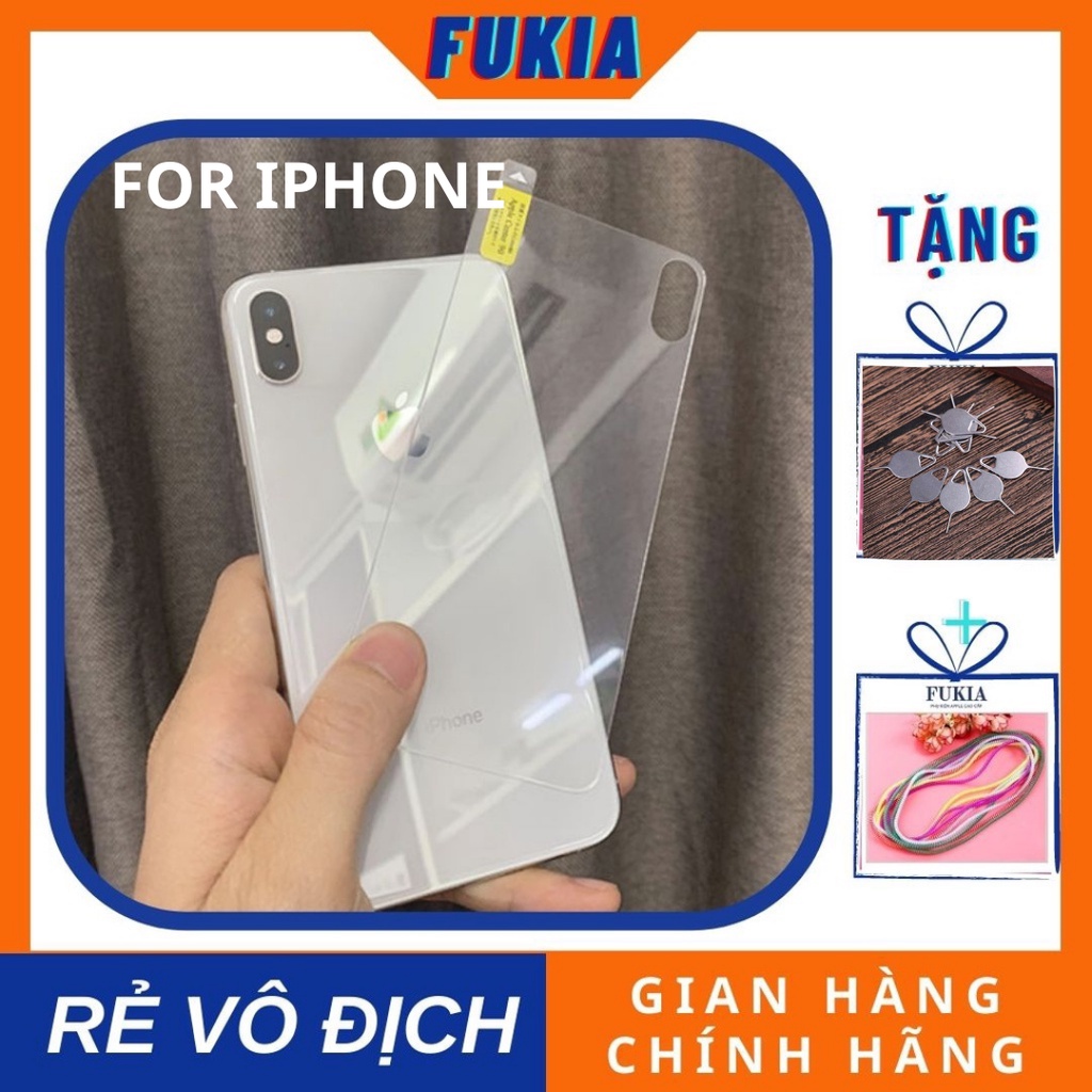 Kính cường lực mặt sau lưng iphone 11/11pro/11promax/12/12pro/12promax/13/13pro/13promax/14/14pro/14promax