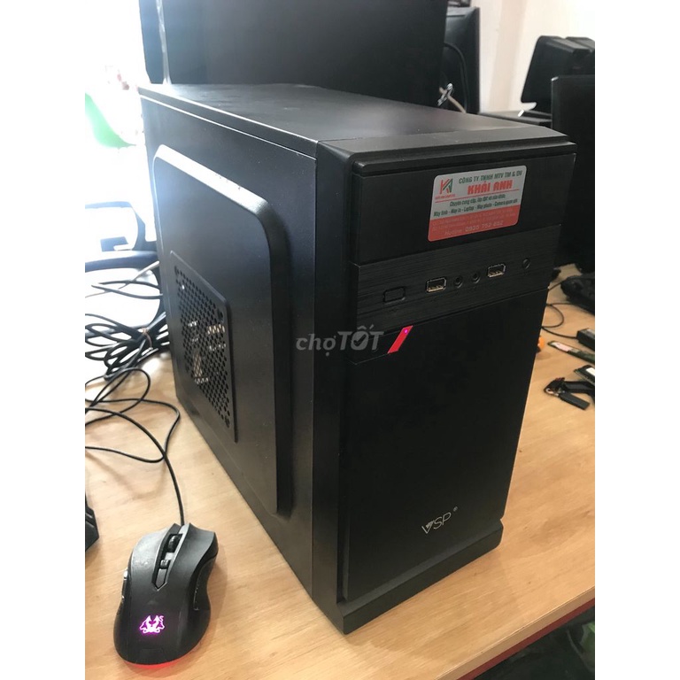 Bộ Máy Tính Bàn Học Tập Làm Việc Chơi Game Online Cấu Hình Mượt Ram 2GB, Ổ Cứng 160gb