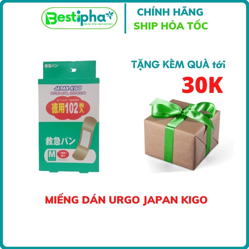 Miếng Dán Urgo Japan Kigo Nhật Bản hộp 102 miếng