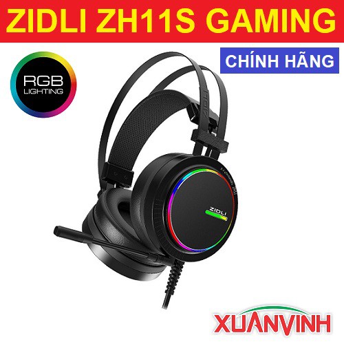 Tai Nghe Gaming ZIDLI ZH11S GAMING RGB New 100% Chính Hãng