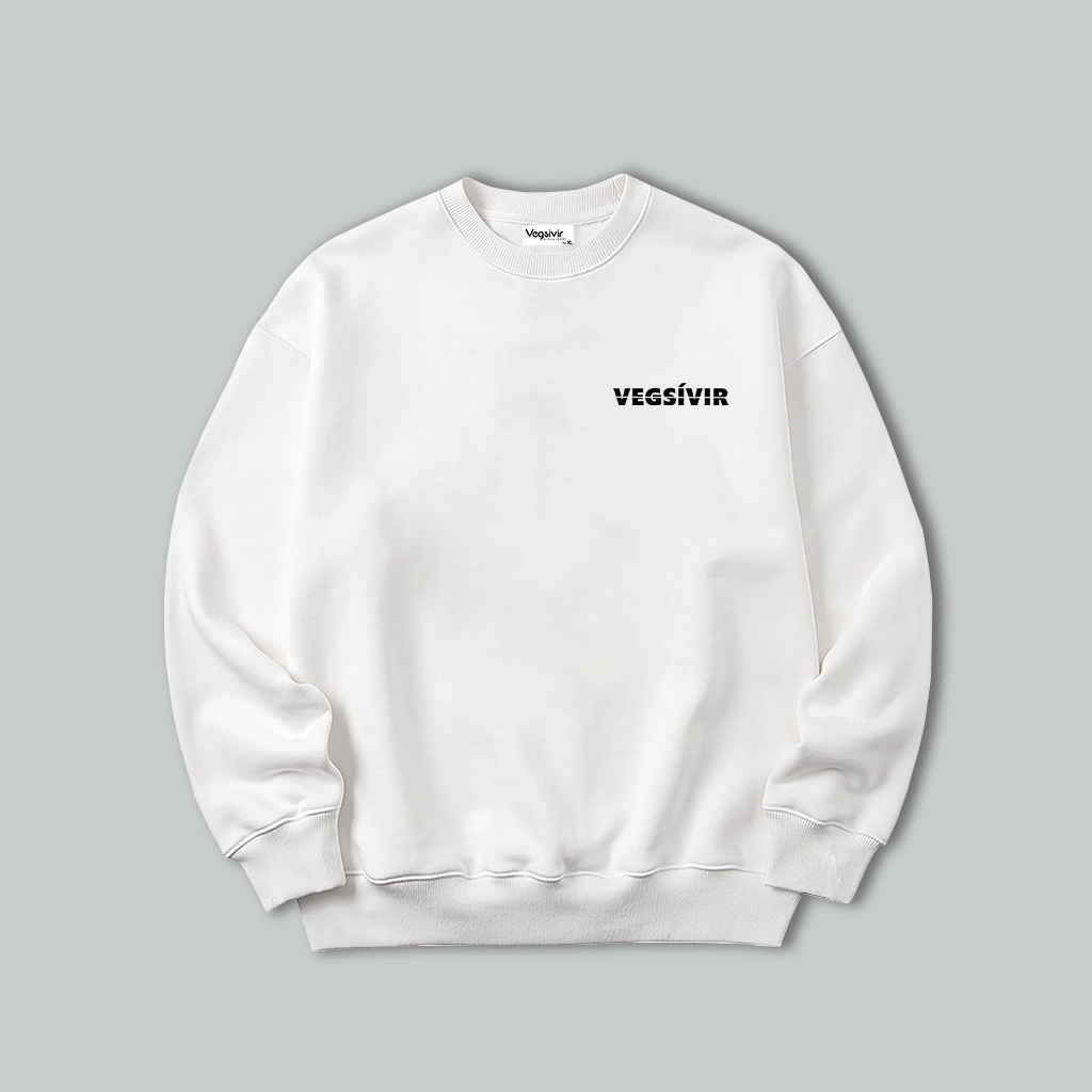 Áo sweater nỉ chân cua Vegsivir - BASIC