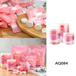 Set 10 khăn giấy dạng nén dùng một lần tiện lợi khi đi du lịch