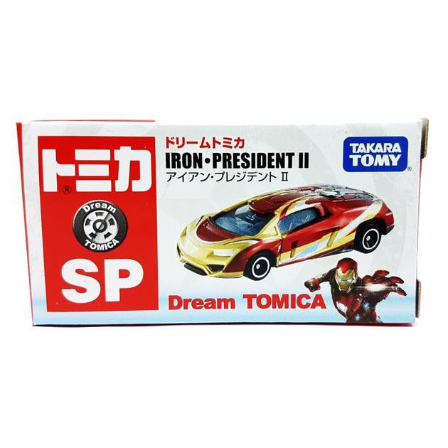 [Mã BMLTA50 giảm 10% đơn 99K] Xe mô hình đồ chơi TOMICA DT Sp Iron Man President Mc (1:64) TAKARA TOMY