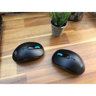 Chuột quang Forter V2C Đen Không dây Chính hãnhg
