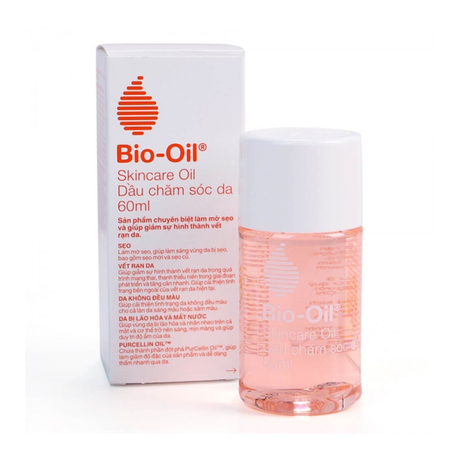 [Tặng Lotion Palmer's] Bio oil 60ml dầu dưỡng da giảm rạn, ngừa thâm, mờ sẹo