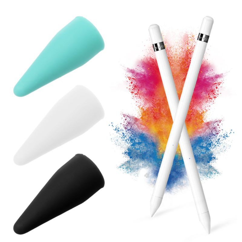 FUN Protective Cap Stylus Pen Nib Cover Tip Protector Silicone Waterproof for Apple Pencil 1st Generation