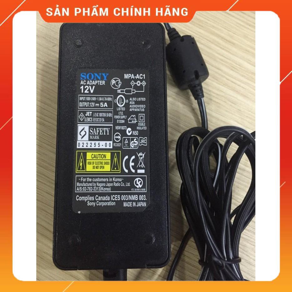 Adapter nguồn Sony 12v 5a xịn dailyphukien