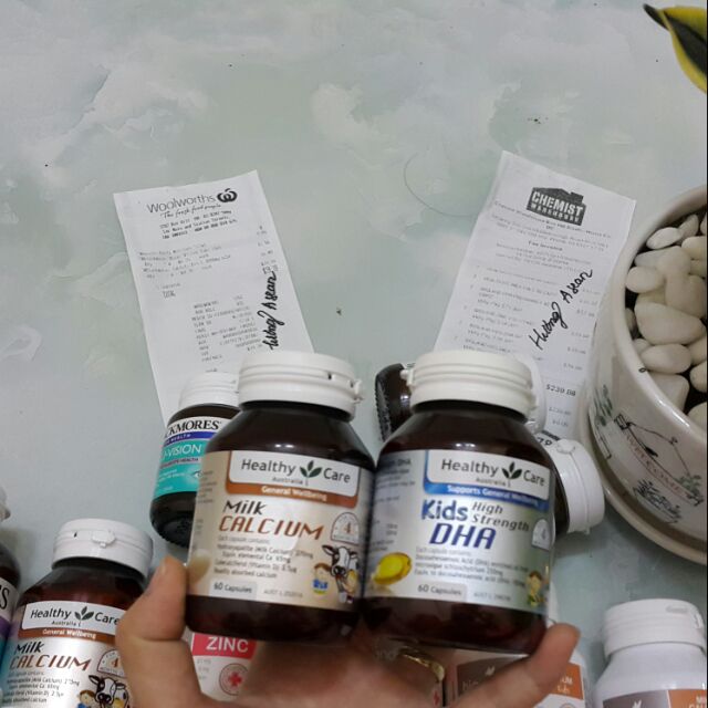 Bộ đôi canxi & dha healthy care