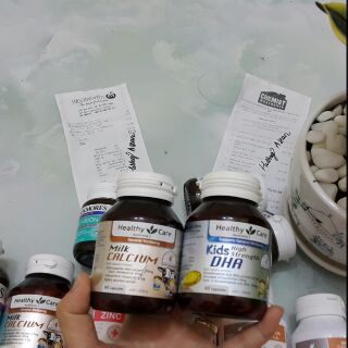 Bộ đôi canxi & dha healthy care