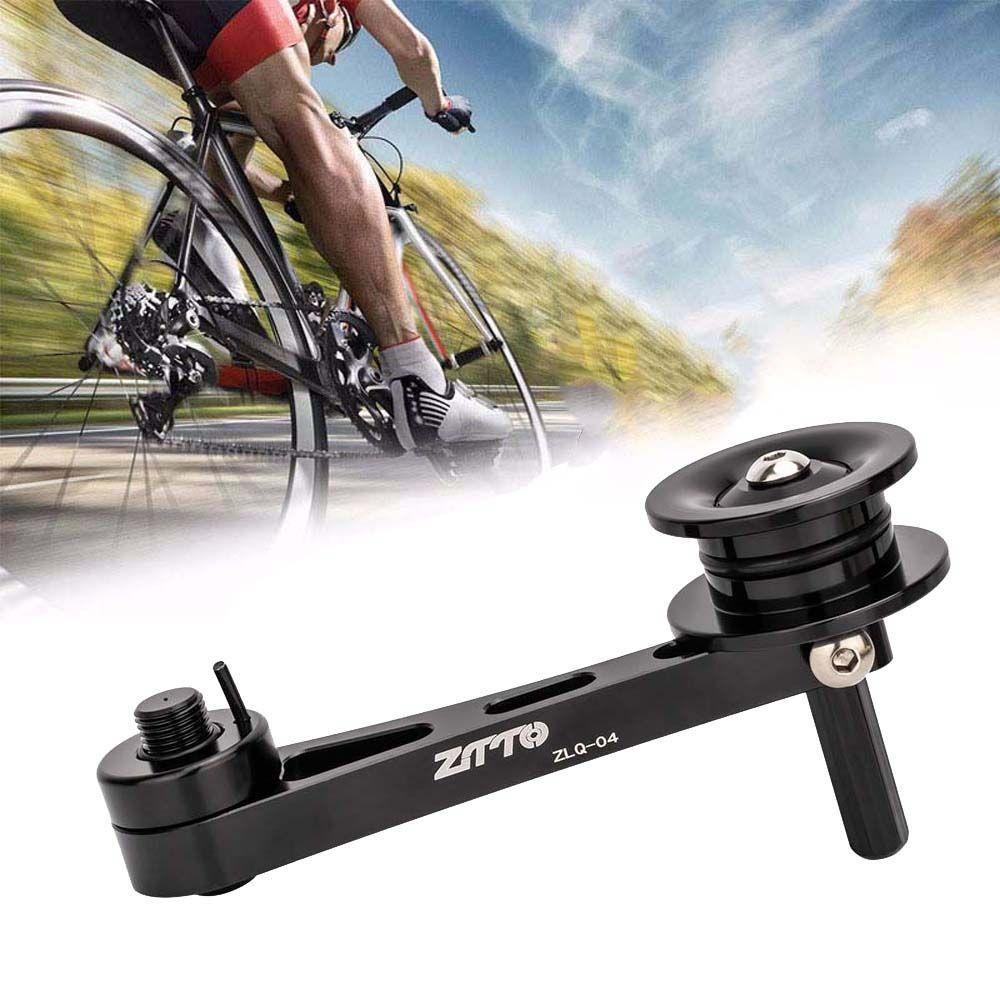 Bộ Ổn Định Dây Xích Xe Đạp Bằng Hợp Kim Nhôm Màu Đen Chống Rơi Tiện Dụng