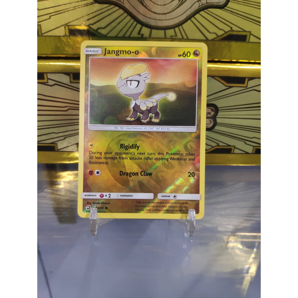 [ Dưa Hấu Yugioh ] Lá bài thẻ bài Pokemon Trainer Jangmo-o