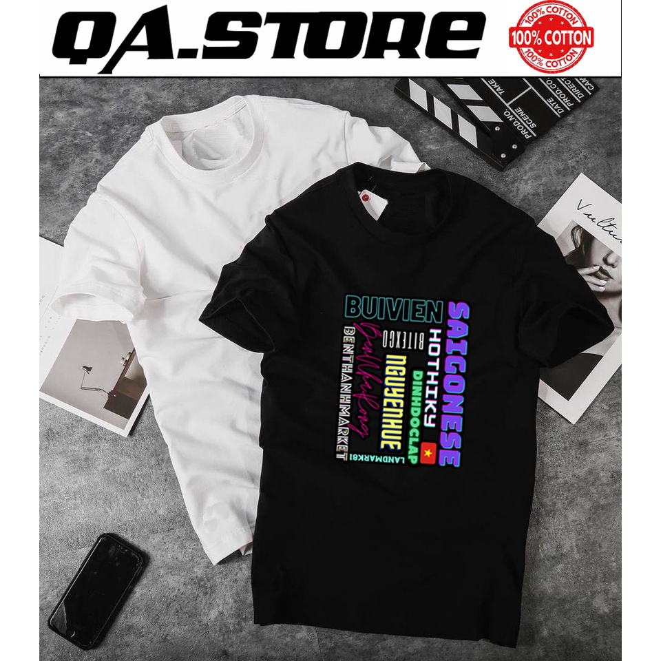 Áo thun ngắn tay  - 100% COTTON - BIG SIZE in hình theo yêu cầu