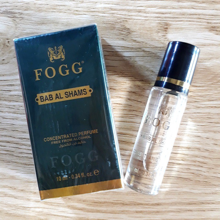 TINH DẦU NƯỚC HOA CAO CẤP FOGG BAB AL SHAMS 10 ML