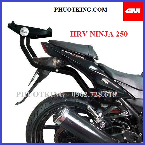Baga GIVI HRV Kawasaki NINJA 250/300 chính hãng bảo hành 2 năm