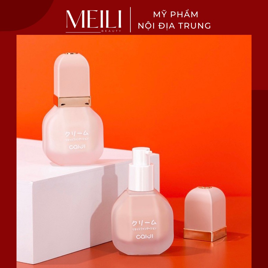 Kem Nền Dưỡng Ẩm Mỏng Nhẹ Kiềm Dầu Nâng Tông Caiji - Meili Beauty