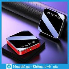 Sạc dự phòng mini 255075100 dung lượng 20000mah