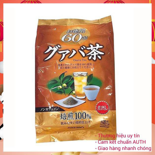 TRÀ LÁ ỔI ORIHIRO CỦA NHẬT THANH LỌC CƠ THỂ (60 TÚI LỌC/ GÓI) - HÀNG NHẬT NỘI ĐỊA - DATE 12.2025