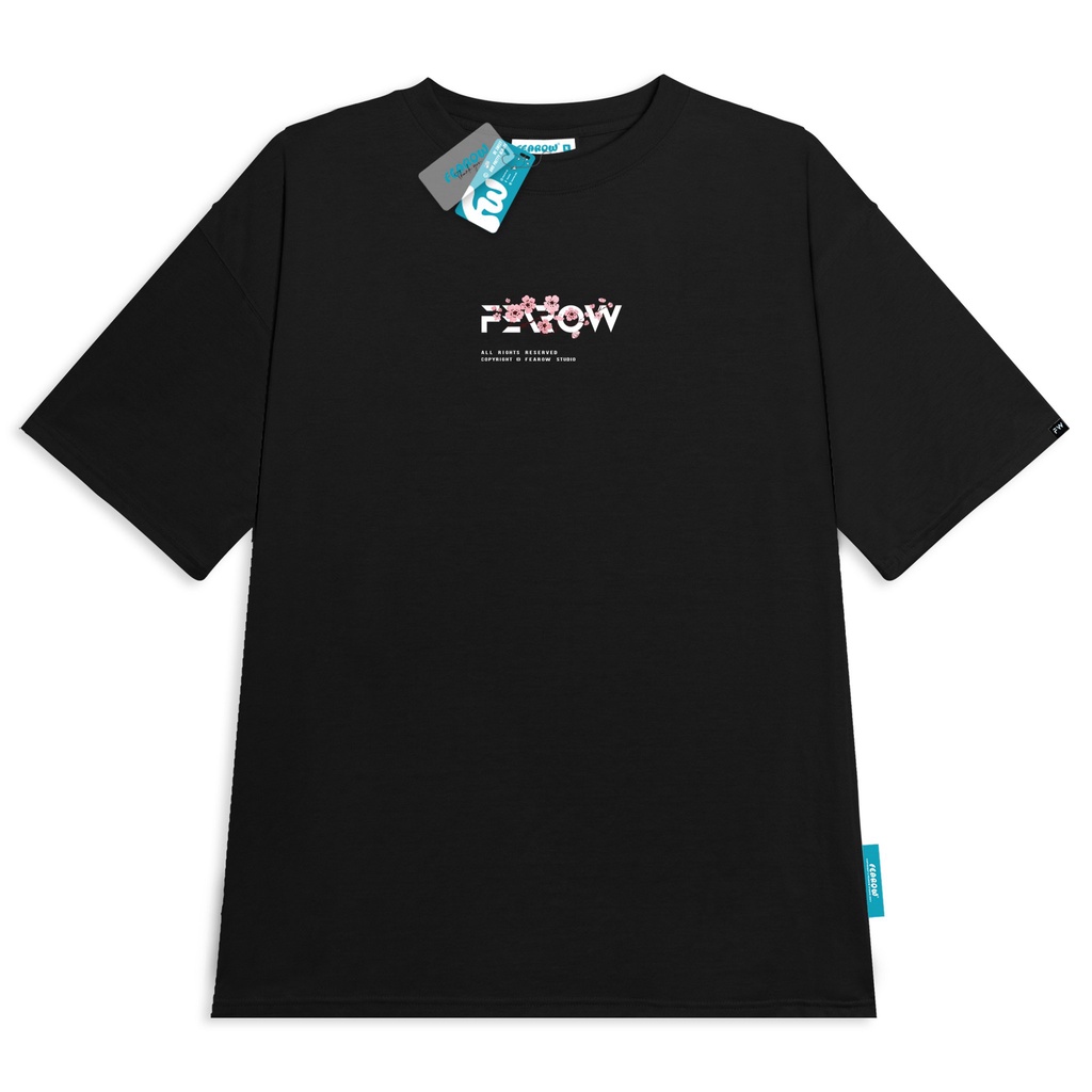 Áo thun Fearow Blossom / Đen - FW143