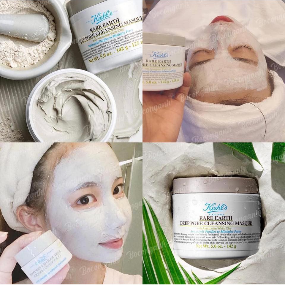 Mặt Nạ Đất Sét Kiehl Rare Earth Deep Pore Cleansing Masque Kiehls 125ml