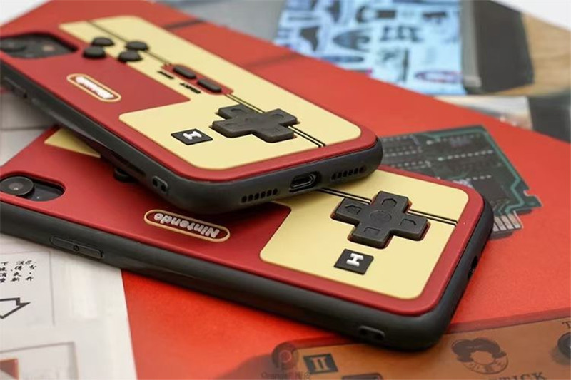 Mobile Ốp Điện Thoại Tpu Silicon Mềm Hình Tay Cầm Chơi Game Cho Iphone 7 Plus 8 Plus X Xr Xs Max 12 Pro Max 11 Pro