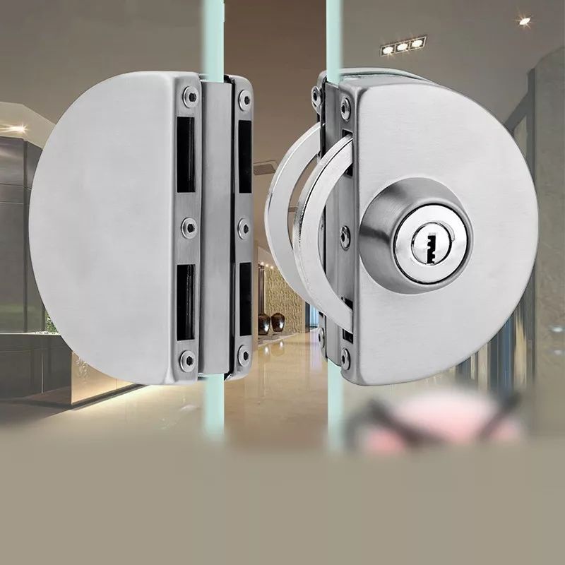 Khóa Bán Nguyệt Cửa Kính Cường Lực.
