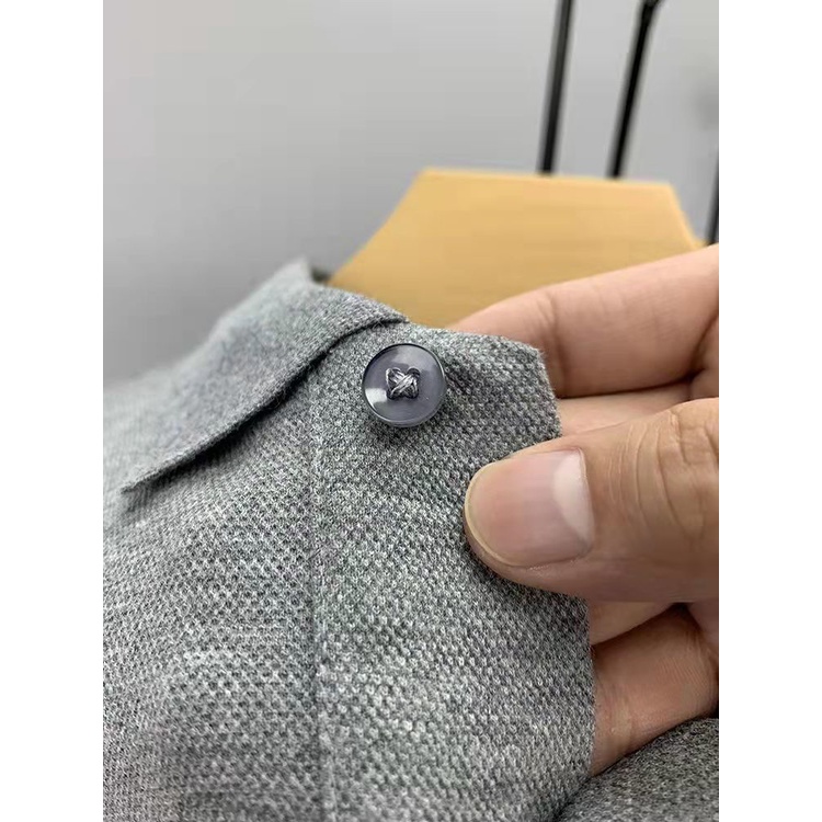 Áo Thun POLO Tay Ngắn Dáng Rộng Màu Sắc Đơn Giản Thời Trang Mùa Hè Cho Nam