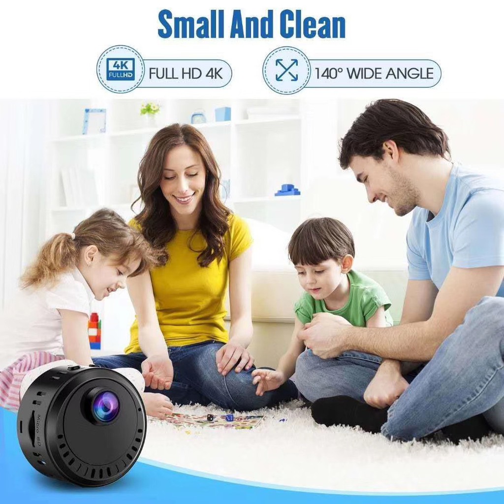 🎁Camera WIFI🎁Camera Hành Trình chuẩn 4K L28 MINI - Điều Chỉnh Tắt/ Mở Đèn Led