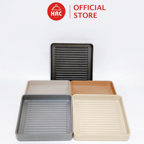 Khay Nhựa Phíp Hình Vuông, Khay Để Thịt Nướng