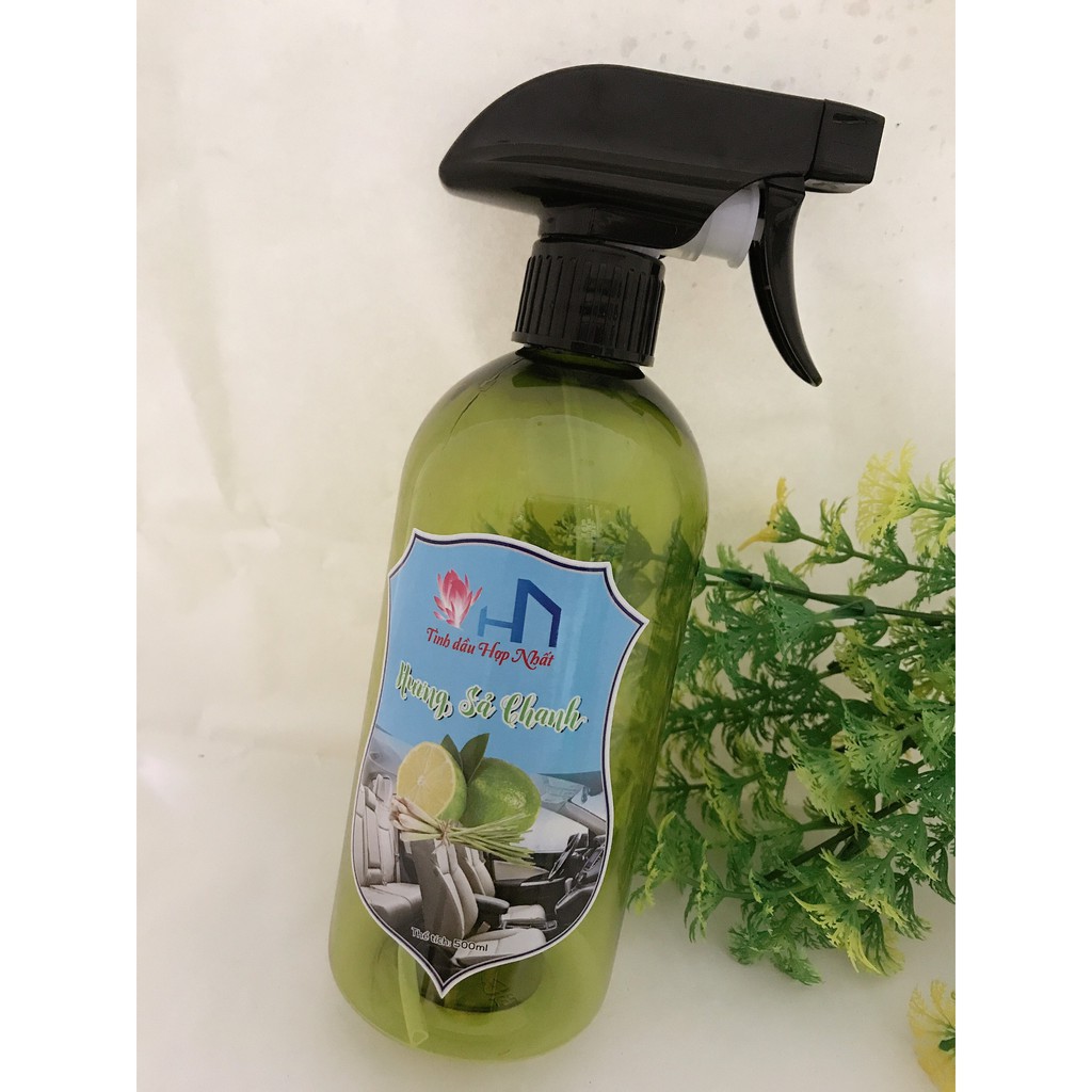 Bình xịt phòng , xe hơi hương Sả Chanh khử mùi nhanh bình 500ml