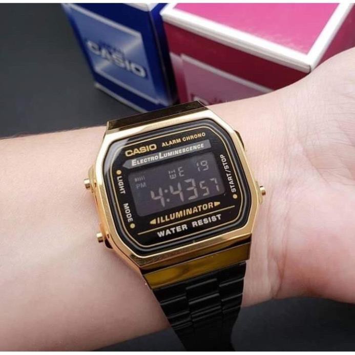 HÀNG NHẬP KHẨU -  Đồng Hồ Casio a168 Nam Nữ Năng Động Thời Trang - Hàng Nhập Khẩu