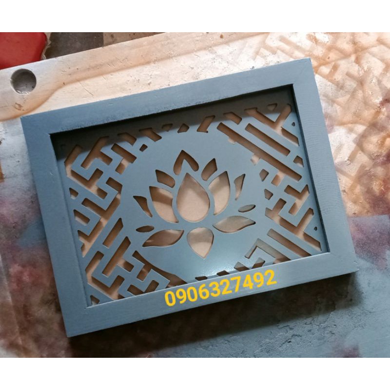 Tấm chắn khói bàn thờ uy tín Màu xám 30x40