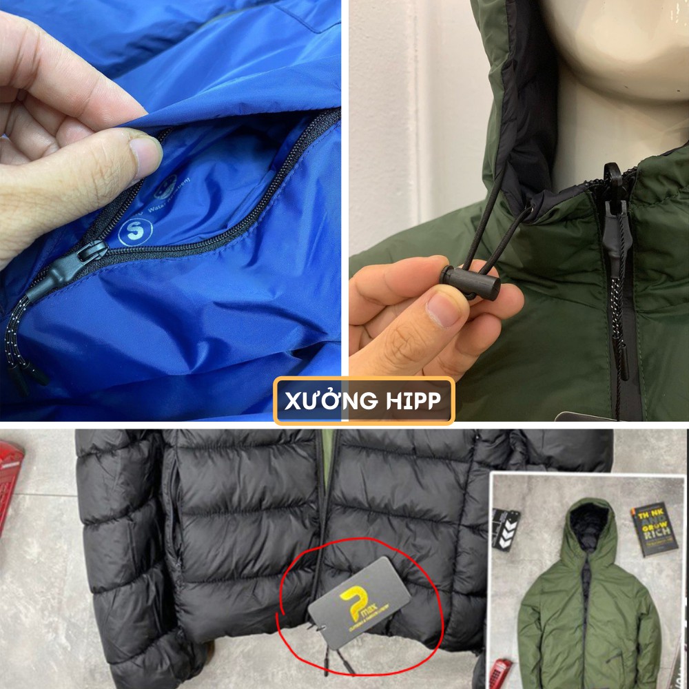 Áo khoác Phao Lông Vũ Phối Áo Gió Siêu Nhẹ 2 in 1 Mẫu Cực Độc Đáo XƯỞNG HIPP, KP2M | BigBuy360 - bigbuy360.vn