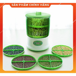 Máy làm Giá đỗ & Rau mầm 3 tầng tự động - TẶNG KHAY NÉN ĐỖ