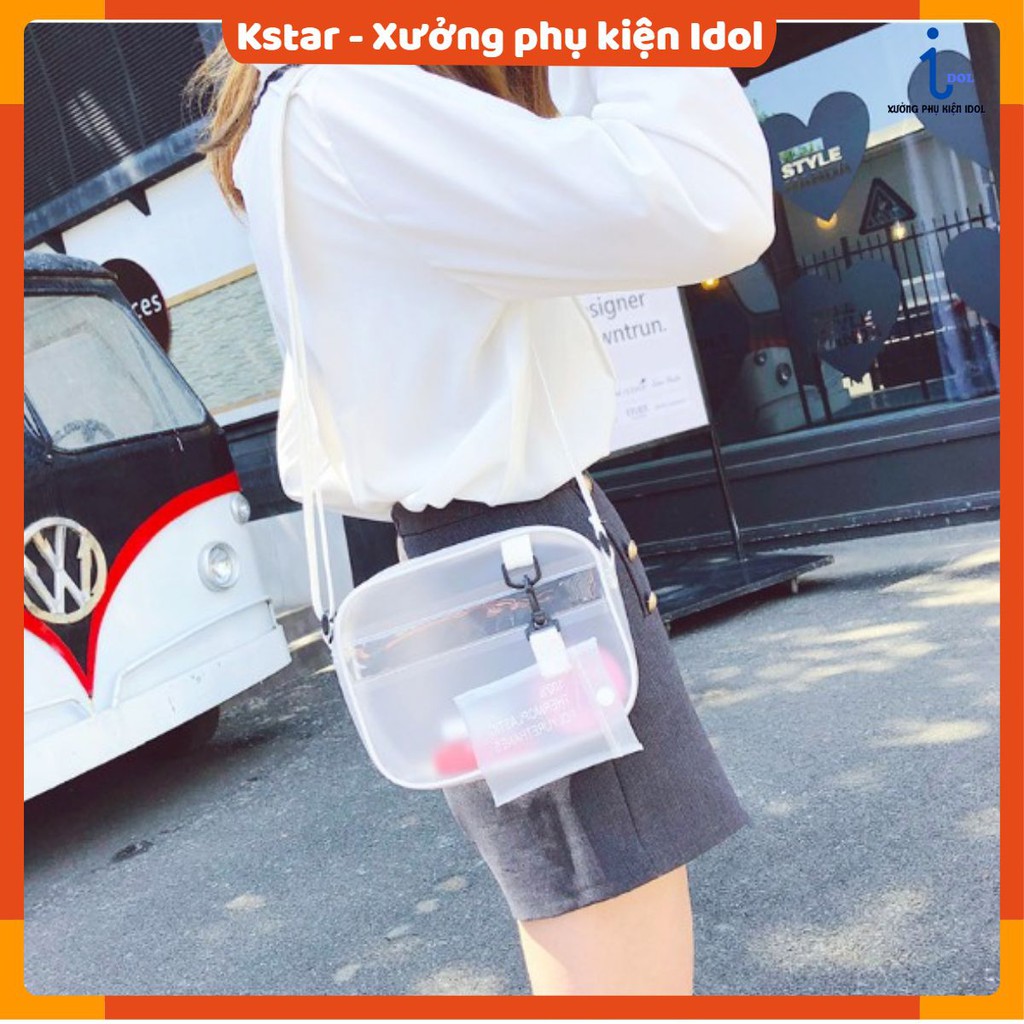 Túi đeo chéo trong suốt