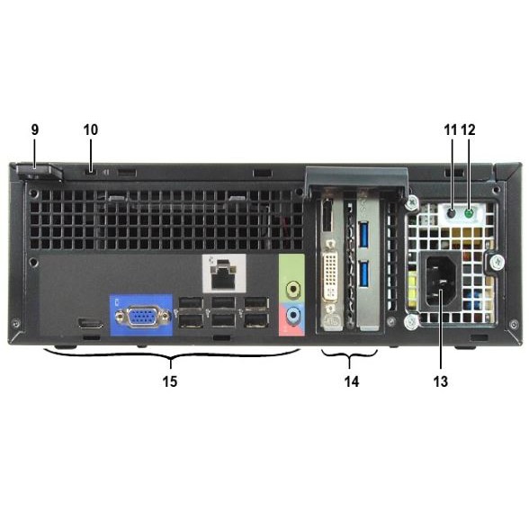 \Máy bộ Dell OptiPlex 3010/7010/9010 SFF i3 3220/4GB/SS 120GB BH12 tháng.