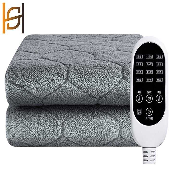 Đệm sưởi điện chính hãng, nhiệt độ kép, sưởi ấm nhanh, điều khiển độc lập