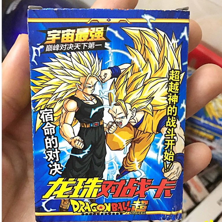 [HỘP 18 LÁ] HỘP THẺ BÀI 7 VIÊN NGỌC RỒNG DRAGON BALL-SONGOKU NHIỀU NHÂN VẬT