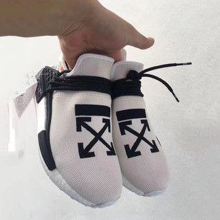[Freeship] Giày human off white , tặng tất và móc khóa