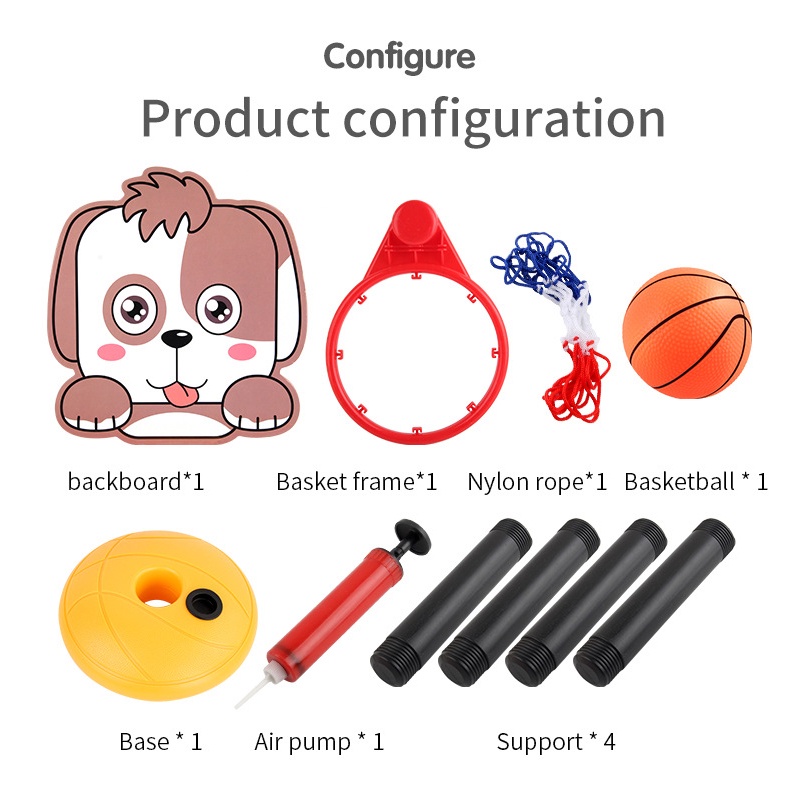 Bộ đồ chơi bóng rổ ZHAN QI TOYS đáng yêu cho trẻ em