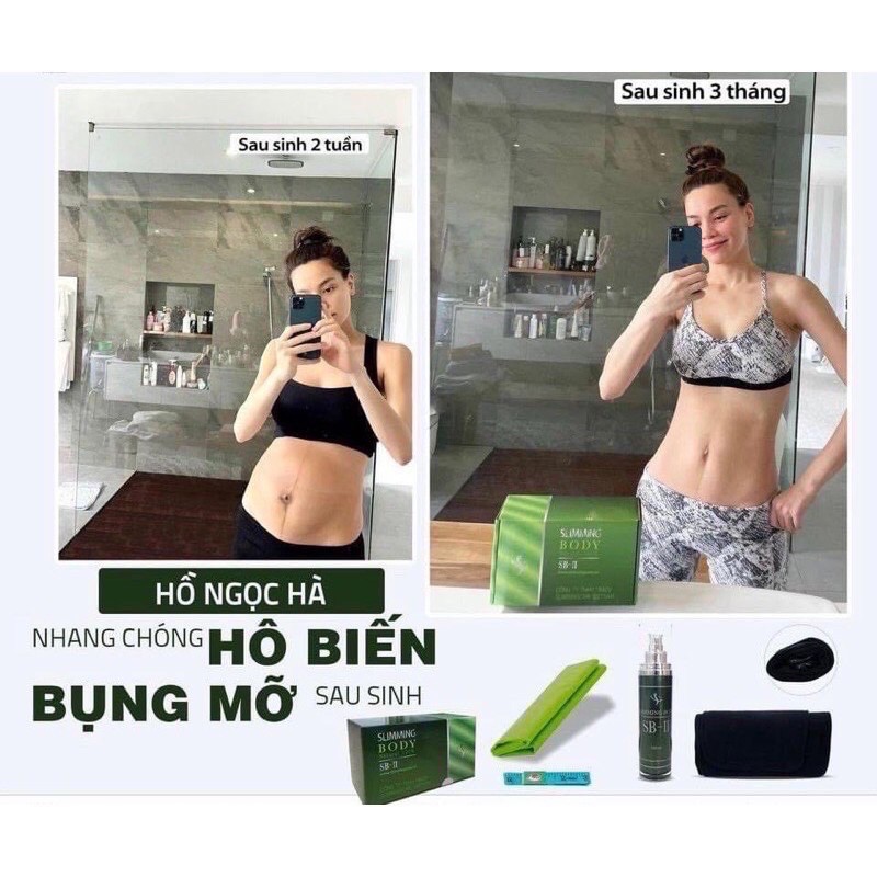 Bộ Quấn Nóng thãi mỡ SlimmingBody chính hãng 100%