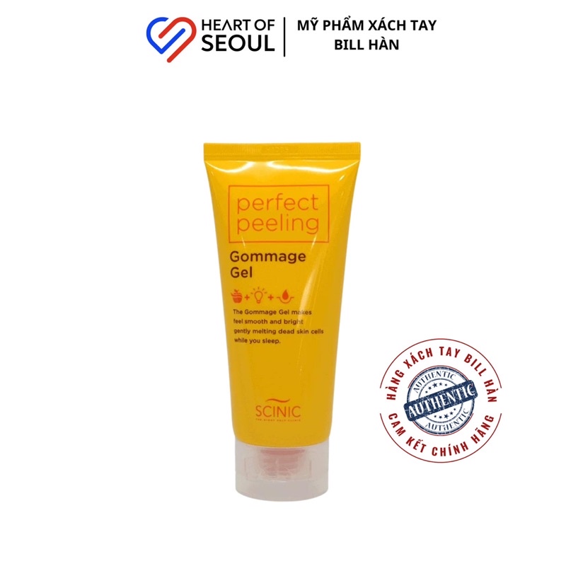 Tẩy tế bào chết Scinic Perfect Peeling Gommage Gel 120ml (Bill Hàn)