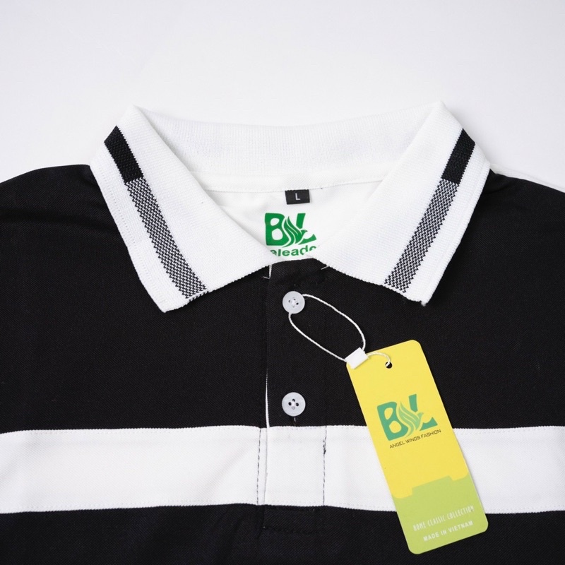 Áo Polo Nam Nữ Cổ Bẻ, Pha Ngực