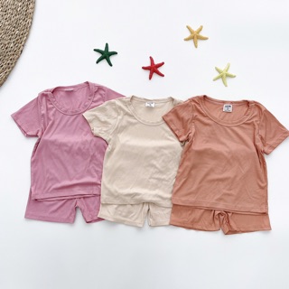 Set 3 bộ thun tăm đùi cho bé