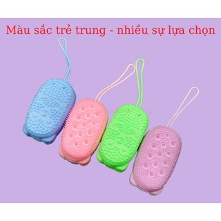 BÔNG TẮM SILICON HÌNH CON CHUỘT