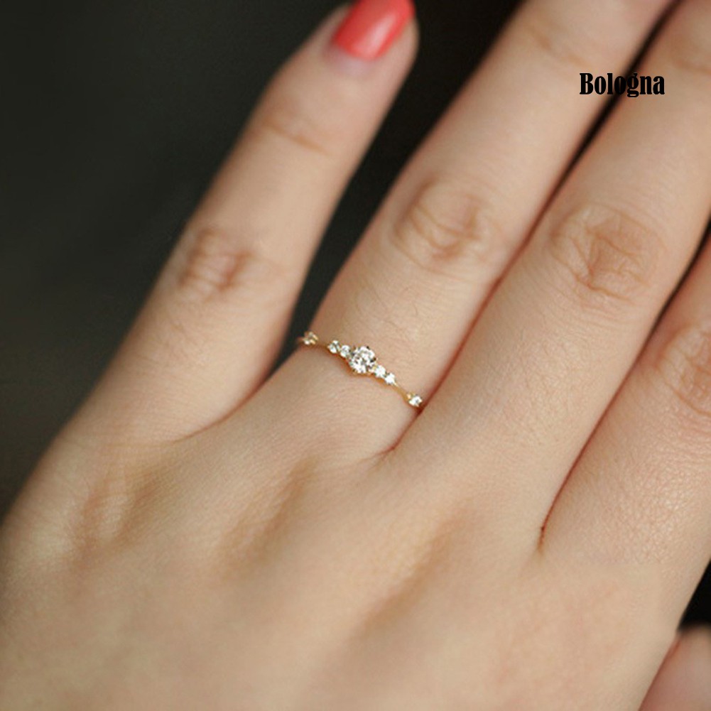 Nhẫn Mạ BạC ĐíNh Đá ThờI Trang