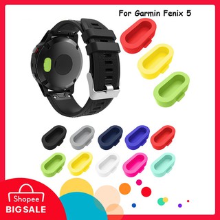 Set 10 nút chống bụi bằng silicone cho cổng sạc Garmin Fenix 5 5X 5S