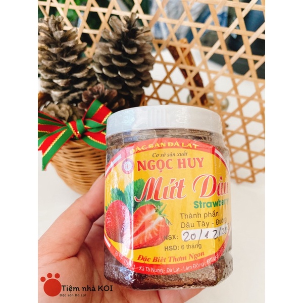 Mứt dâu / HŨ 400gr - Đặc sản Đà Lạt