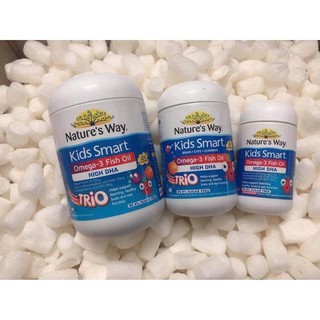 Kẹo dầu cá Nature Way Kids Smart Omega 3 Fish Oil