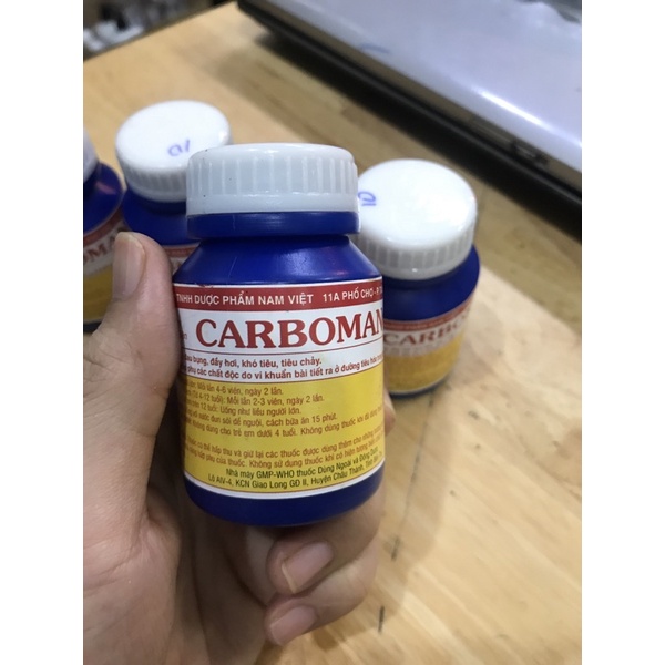 ✅Than Hoạt Carbomango / carbonamviet / Viên Tiêu Đen