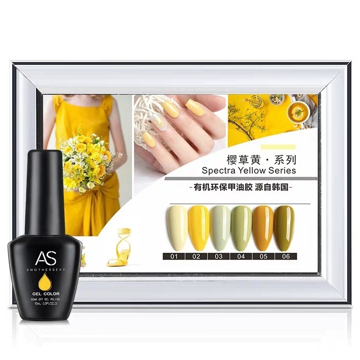 Sơn gel AS - màu vàng mã YC